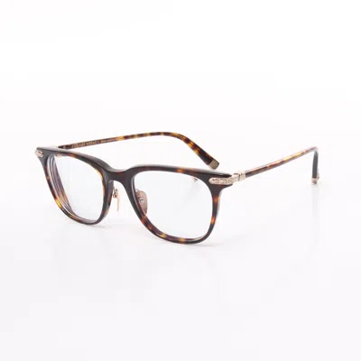 Shop Chrome Hearts Darlin' Glasses Glasses Gp Dark Brown In White