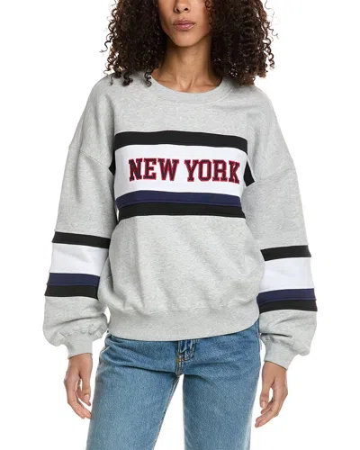 Shop Chaser New York Pullover In Grey