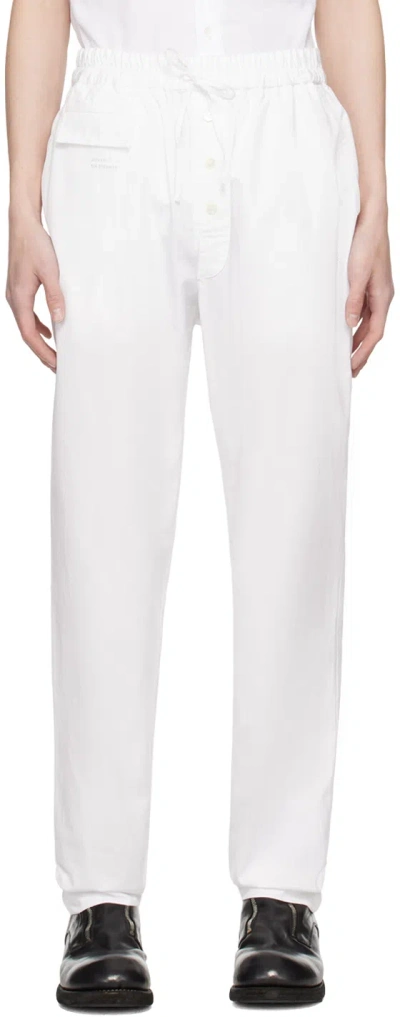 Shop Undercover White Easy Pants