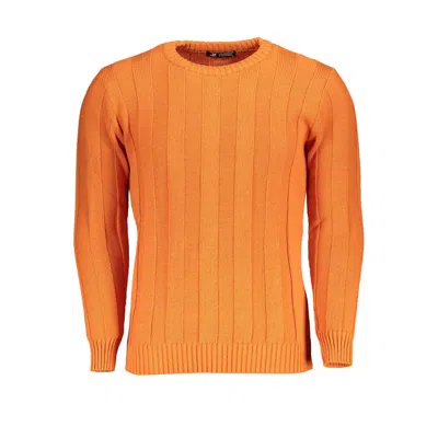 Shop U.s. Grand Polo U. S. Grand Polo Fabric Men's Sweater In Orange