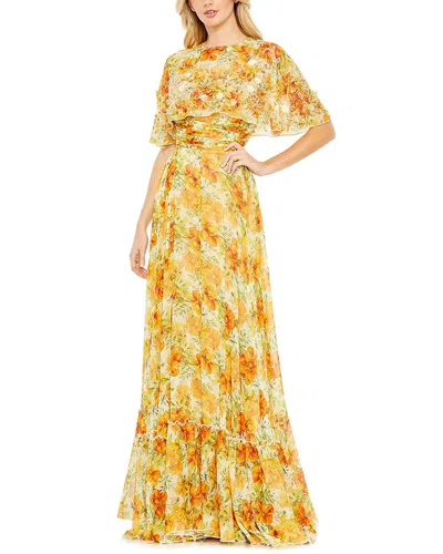 Shop Mac Duggal Gown In Yellow