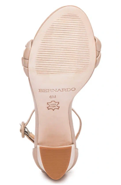 Shop Bernardo Footwear Bernardo Bethany Ankle Strap Sandal In Clay