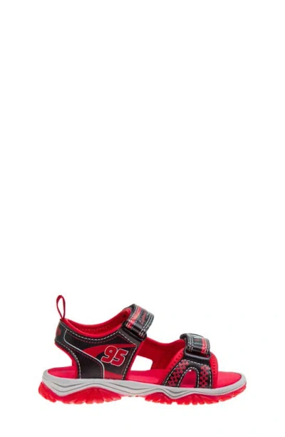 Shop Josmo X Disney® Kids' Cars Sandal In Black/ Red