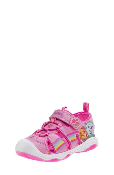 Shop Josmo X Paw Patrol® Kids' Skye & Everest Fisherman Sandal In Pink
