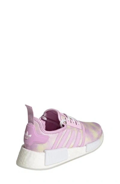 Shop Adidas Originals Kids' Nmd R1 Sneaker In Lilac/ White/ Lilac