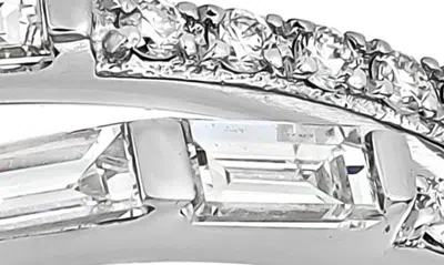 Shop Bony Levy 18k Gold Diamond Pavé Double Band Ring In 18k White Gold