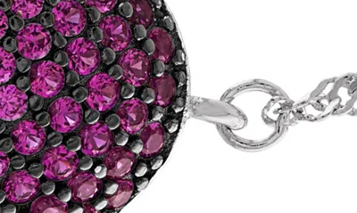 Fzn Ruby Heart Pendant Necklace In Ruby