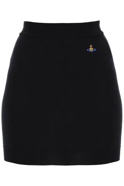 Shop Vivienne Westwood Bea Mini Skirt In Nero