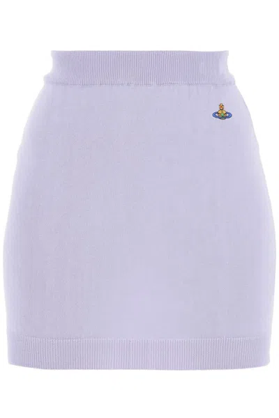 Shop Vivienne Westwood Bea Mini Skirt In Viola