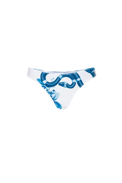 Pf24 Luz Bikini Bottom In Eden Blue