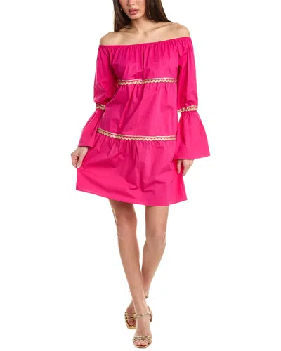 Shop Flora Bea Nyc Blaine Mini Dress In Pink