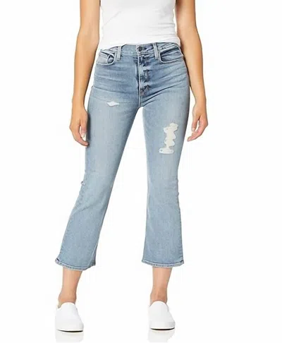 Shop Hudson Holly High Rise Crop Jean In Friction In Multi