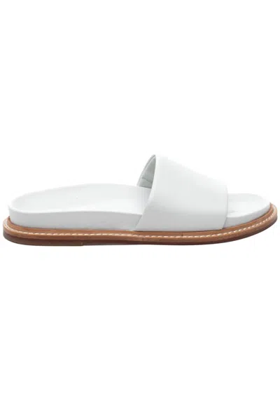 Shop J/slides Women's Roket Sandal In White Leather