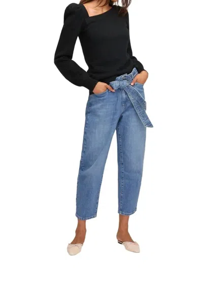 Shop Marissa Webb Stevie's 80's Jeans In Medium Blue Wash In Multi