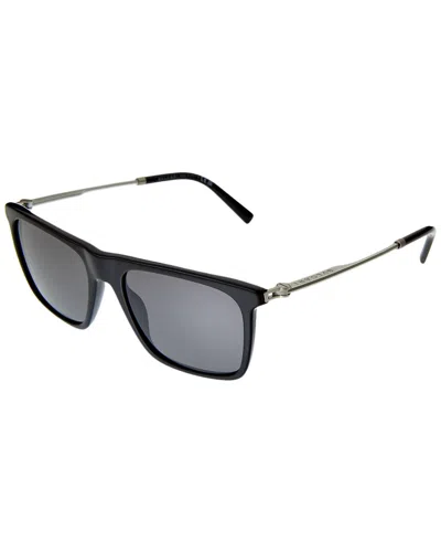 Shop Bulgari Men's Bv7039 56mm Sunglasses In Grey