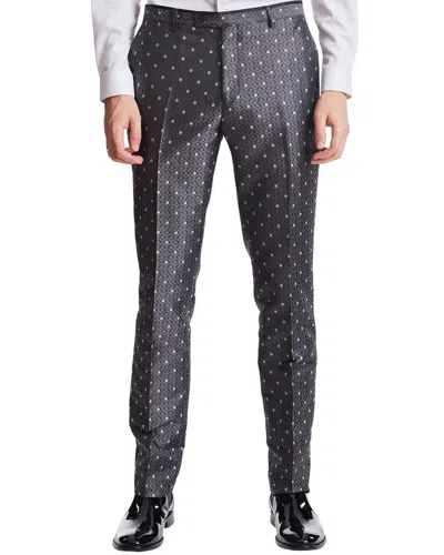 Shop Paisley & Gray Sloane Slim Fit Tux Pant In Grey