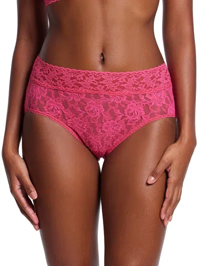 Shop Hanky Panky Signature Lace French Brief In Pink