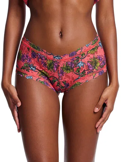 Hanky Panky Printed Signature Lace Boyshort In Multicolor