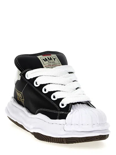 Shop Miharayasuhiro Blakey Sneakers White/black