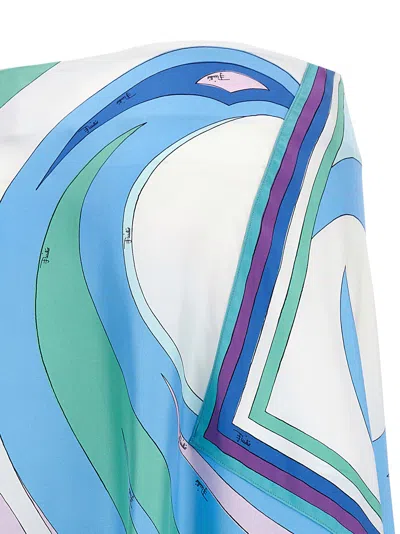 Shop Emilio Pucci Cigni Skirts Multicolor