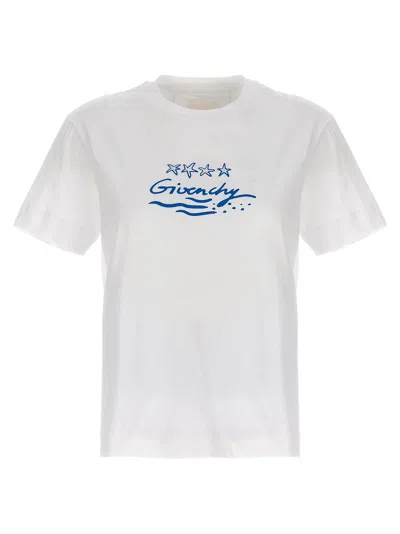 Shop Givenchy Print T-shirt White