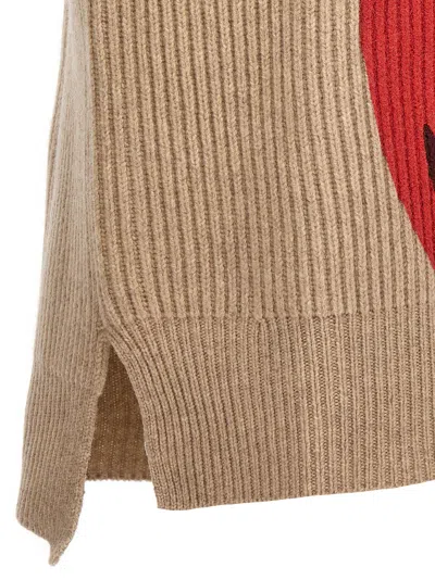 Shop Jw Anderson The Apple Collection Sweater, Cardigans Multicolor