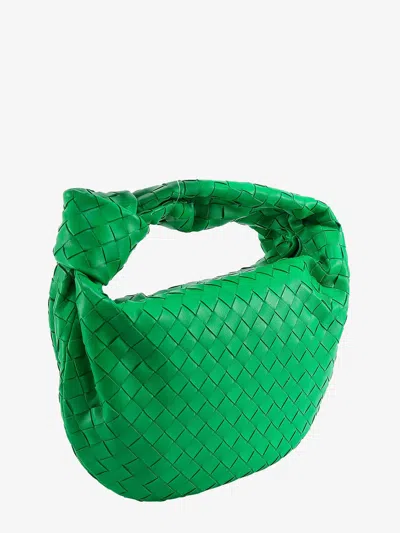 Shop Bottega Veneta Woman Jodie Woman Green Handbags