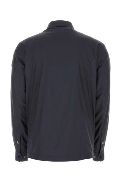Shop Moncler Jackets And Vests In Blue