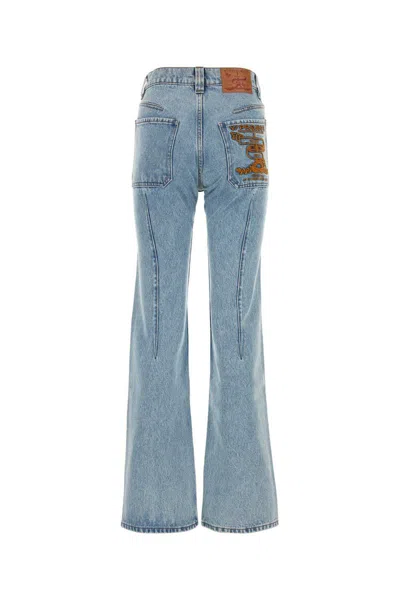 Shop Y/project Y Project Jeans In Blue