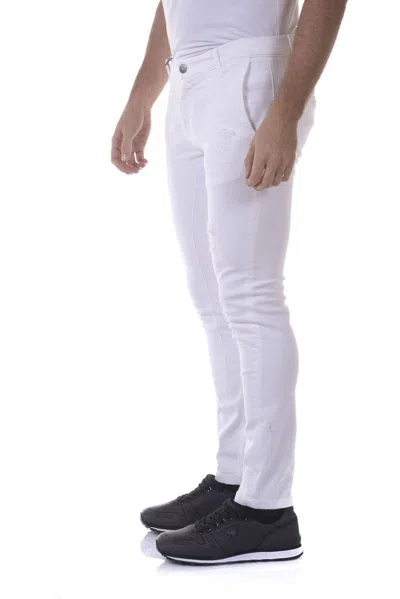 Shop Daniele Alessandrini Jeans In White