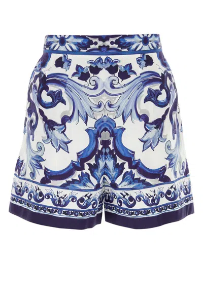 Shop Dolce & Gabbana Shorts In Ha3tn