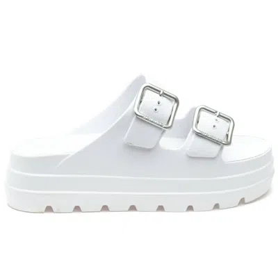 Shop J/slides Women's Simply Eva Sandal In White
