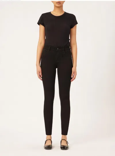 Shop Dl1961 - Women's Florence Skinny Mid Rise Instasculpt Ankle Jeans In Black