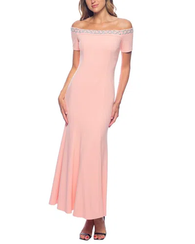 Shop Marina Gown In Pink