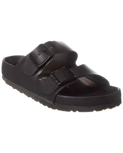 Shop Birkenstock Arizona Bs Leather Sandal In Black