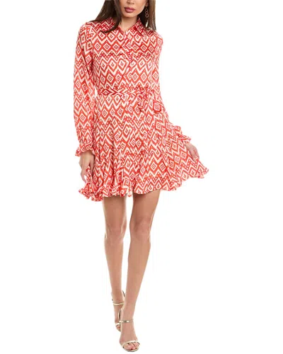 Shop Anna Kay Flounce Mini Dress In Pink