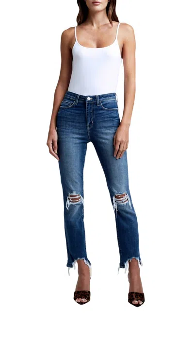Shop L Agence High Line Jeans In Plaza In Multi