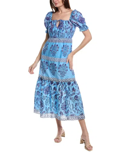 Shop Garrie B A-line Dress In Blue
