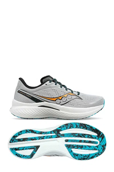 Shop Saucony Men's Endorphin Speed 3 Running Shoes In Concrete/vizi In Blue