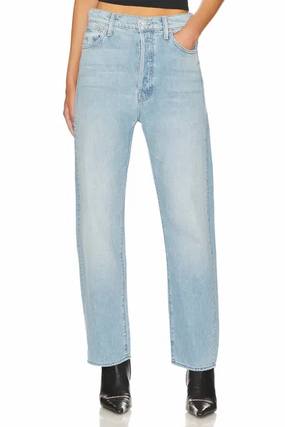 Shop Mother The Ditcher Crop Jeans In Unripped In Blue
