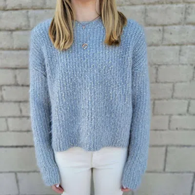 Shop Gentle Fawn Marie Sweater In Grey In Blue