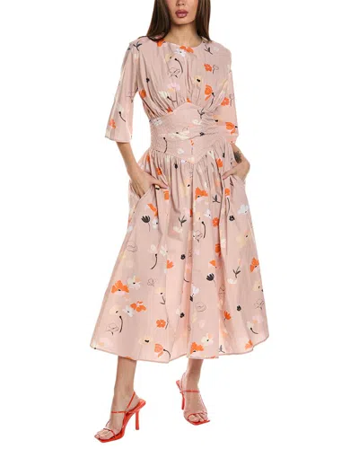 Shop Merlette Rohde Maxi Dress In Pink