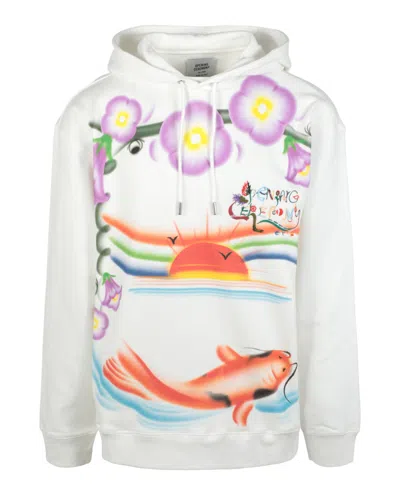 Shop Opening Ceremony Big E Hoodie In White