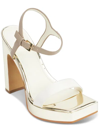 Shop Dkny Maiden Ankle Strap Womens Ankle Strap Dressy Pumps In White