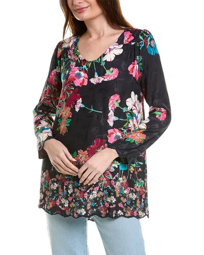 Shop Johnny Was Oasis Tandis Blouse In Black