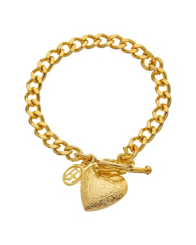 Shop Ben-amun 24k Plated Bracelet In Gold