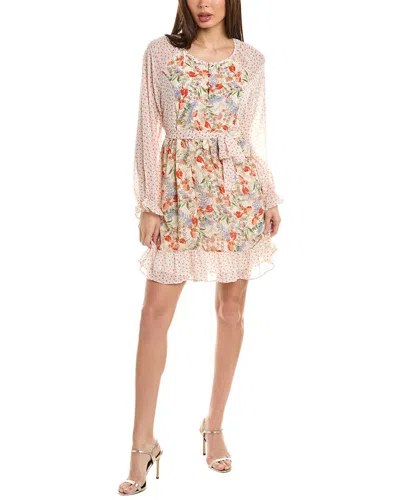 Shop Anna Kay Ruffle Mini Dress In Multi
