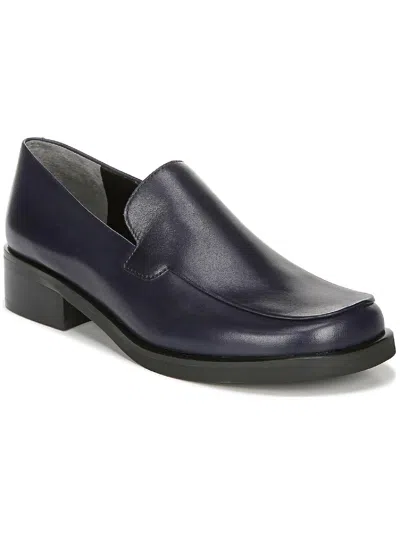 Shop Franco Sarto Bocca Womens Solid Slip On Loafers In Blue