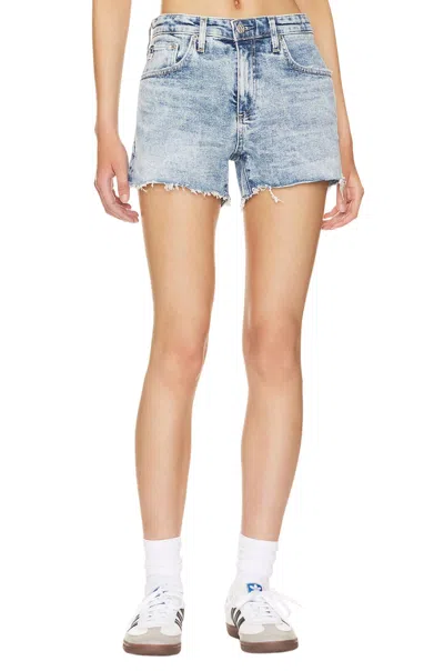 Shop Ag Haley Cut-off Shorts In 19 Years Parkway Moonwash In Blue
