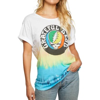 Shop Chaser Grateful Dead Tee In Multi In White